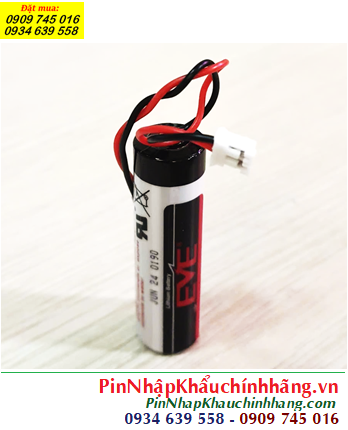 EVE ER14505 (Zắc PH2.0-2P), Pin nuôi nguồn PLC EVE ER14505 lithium 3.6v AA 2700mAh
